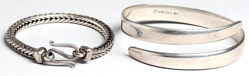 Pair Silver Bracelets, Metropolitan Museum of Art