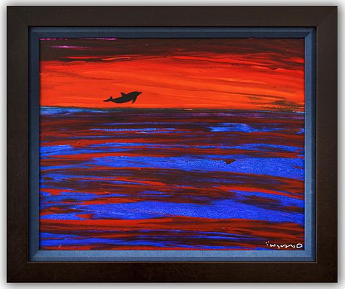 Wyland- Original Painting on Canvas "Rise"