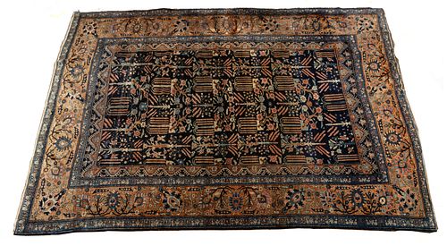 Persian Sultanabad Handwoven Wool Rug, H 16'7" W 12'
