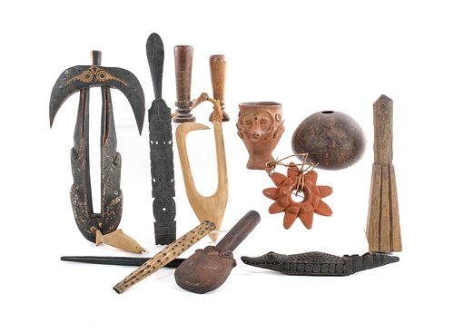 Estate Collection of Oceanic Objects