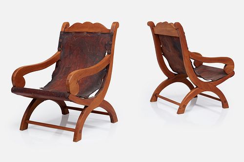 Clara Porset Style, Butaque Chairs (2)