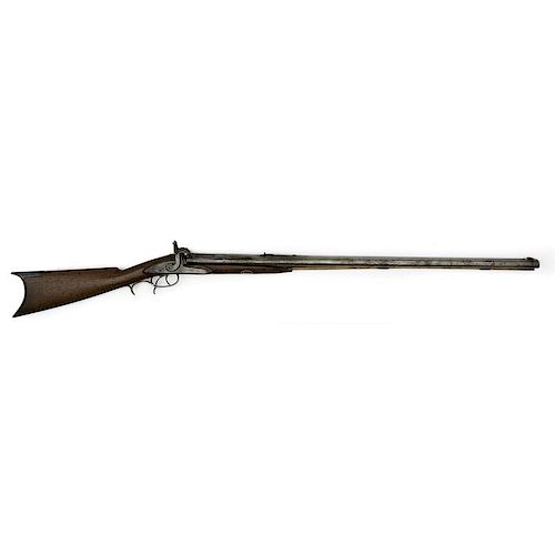 Pecussion Double Rifle by WM. Wingert
