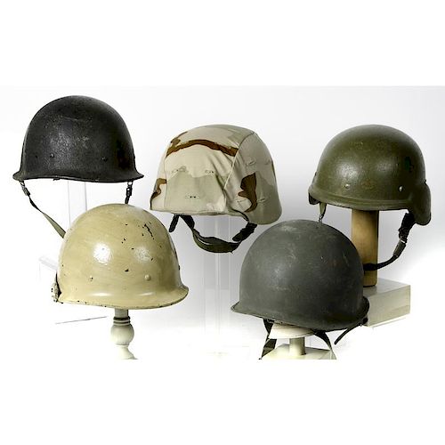 Lot of 5 Gulf War - Middle East Helmets
