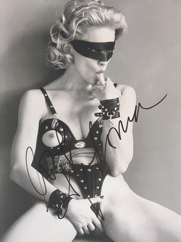 Madonna signed photo. GFA Authenticated