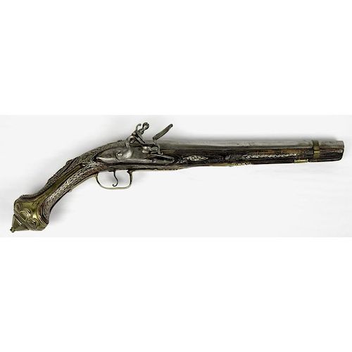 Ottoman Empire Flintlock Pistol