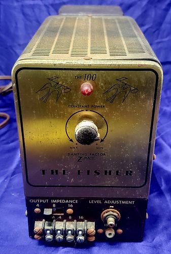 The Fisher Model 100 Amp