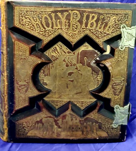 Antique Leather Bible