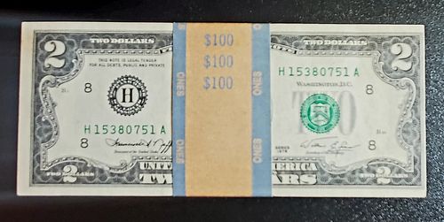 1978 Consecutive $2 Notes