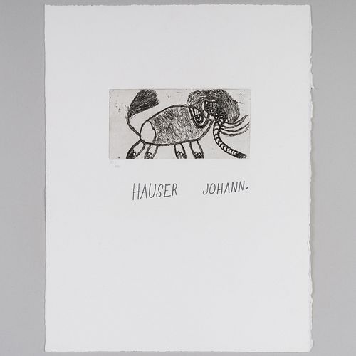 Johann Hauser (1926-1996): Untitled
