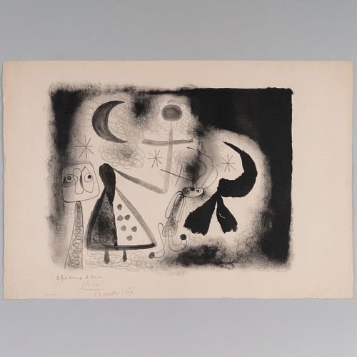 Joan Miró (1893-1983): Untitled, from Album 13