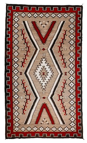 A large Navajo regional rug