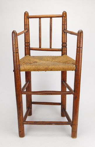 19th c. American child's chair