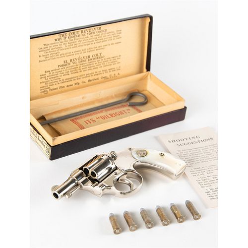 J. Edgar Hoover&#39;s 1938 Colt .32 Pocket Positive Revolver (Factory-Engraved "J. Edgar Hoover")