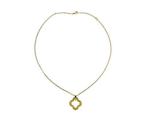 Van Cleef &amp; Arpels Byzantine Alhambra 18K Gold Necklace