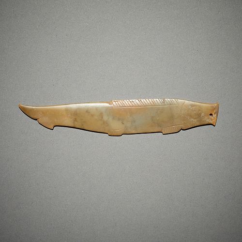 Likely Archaic Chinese Jade Fish Pendant