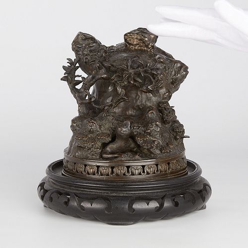Chinese Sun Wukong Monkey King Bronze Sculpture