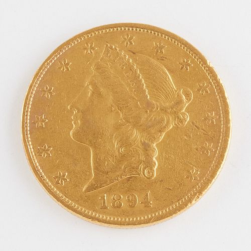 1894 P $20 Gold Liberty Head Double Eagle