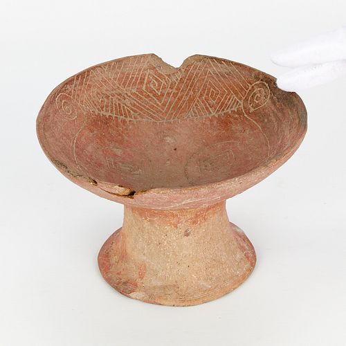 Pre-Columbian Style Pottery Vessel