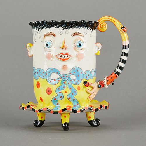 Irina Zaytceba Figural Porcelain Mug