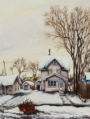 Rod Massey "East Diamond Lake Road" Painting