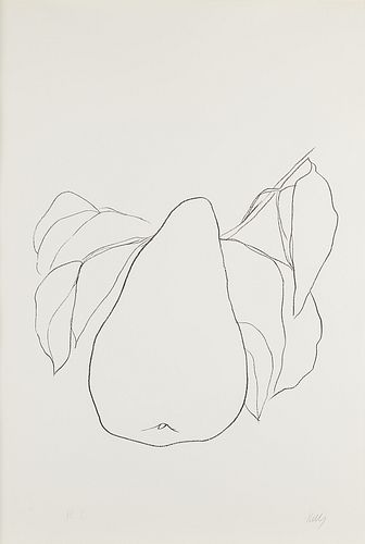Ellsworth Kelly "Pear III" Lithograph 1965-66