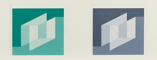 2 Josef Albers "Formulation: Articulation" Prints