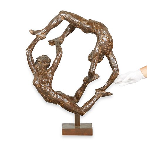 Paul Granlund "Orbit II" Bronze Sculpture 1984