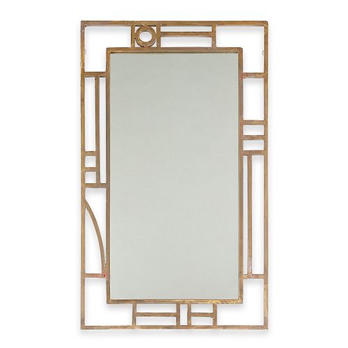 Robert Sonneman Modernist Wall Mirror