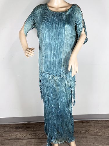 RARE MARIANO FORTUNY PEPLOS GOWN EARLY 20TH C