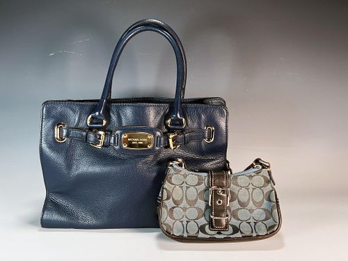 TWO DESIGNER HANDBAGS COACH, MICHAEL KORS for sale at auction on 8th  September