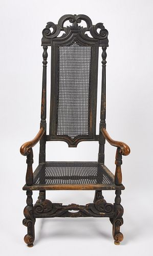 William and Mary Arm Chair