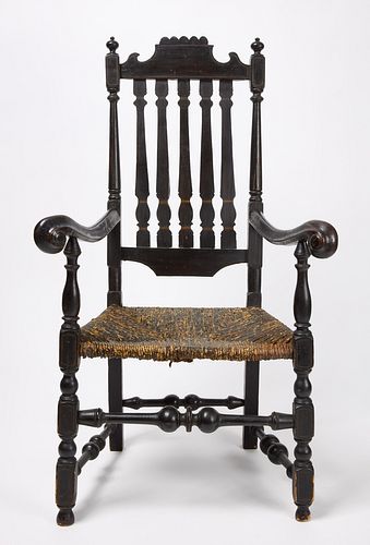 Bannister Back Arm Chair