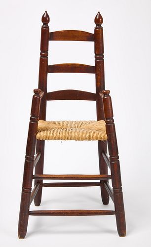 Child's Ladder Back High Chair