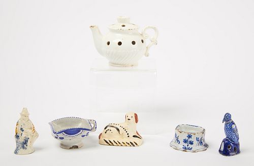 Six Delftware Items