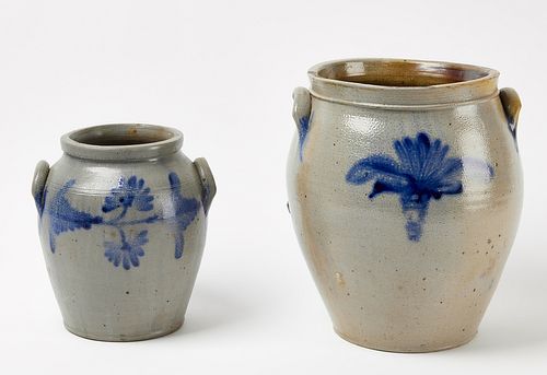 Two Stoneware Jars