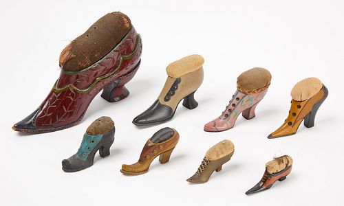 Eight Pincushion Shoes
