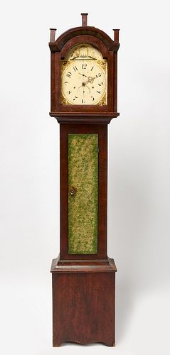 Paint-Decorated Tall Clock