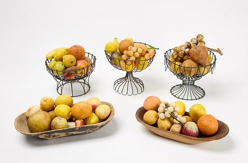 Five Groups of Stone Fruit