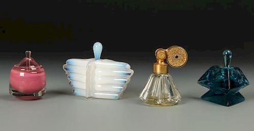 Collection of 4 Perfume Bottles