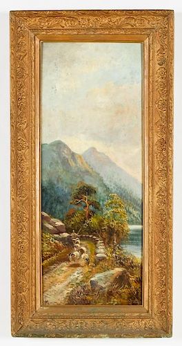 William Mellor (British, 1851-1931) Landscape Painting