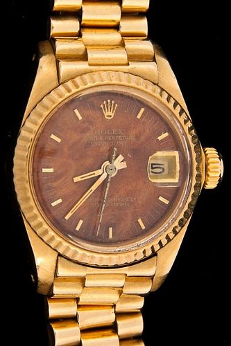 18k Rolex Oyster Perpetual Datejust Superlative Chronometer