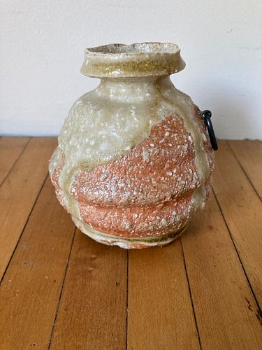 Hagi vase, signed, box, vintage, identified 