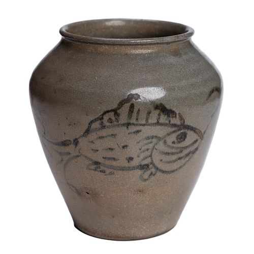 Korean Bunchung Porcelain Jar, Joseon Dynasty