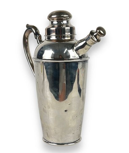 Camusso Peru Sterling Silver Large Cocktail Shaker