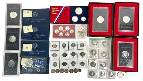 Lot Of Assorted U.S. Silver Coins & Proof