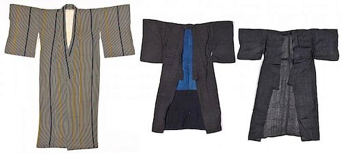3 Japanese Kimono