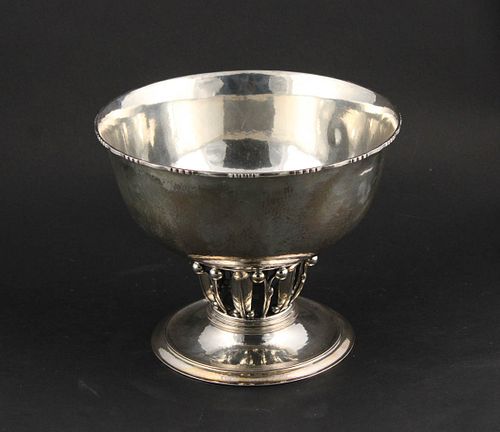 Early Georg Jensen Sterling Silver Footed Bowl