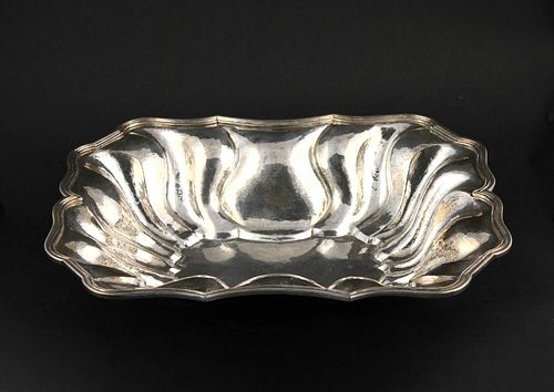 Buccellati Sterling Silver Shaped Center Bowl