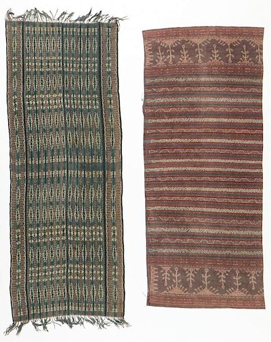 Indonesian Sarong and Shawl, Flores, Indonesia
