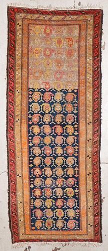 Antique West Persian Rug: 3'8'' x 9'1'' (112 x 277 cm)